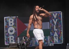 Glastonbury wouldn’t be Glastonbury without a political protest