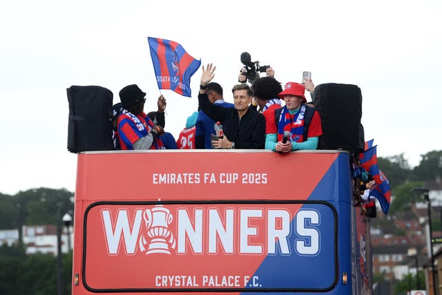 <p>Crystal Palace won the FA Cup to seemingly secure a Europa League place</p>