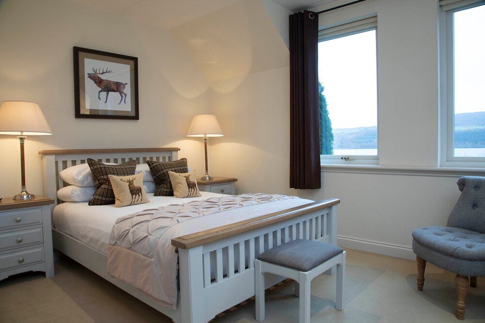 Whether you believe in the Loch Ness legend or not, the Loch Ness Lodge provides picturesque views of the water