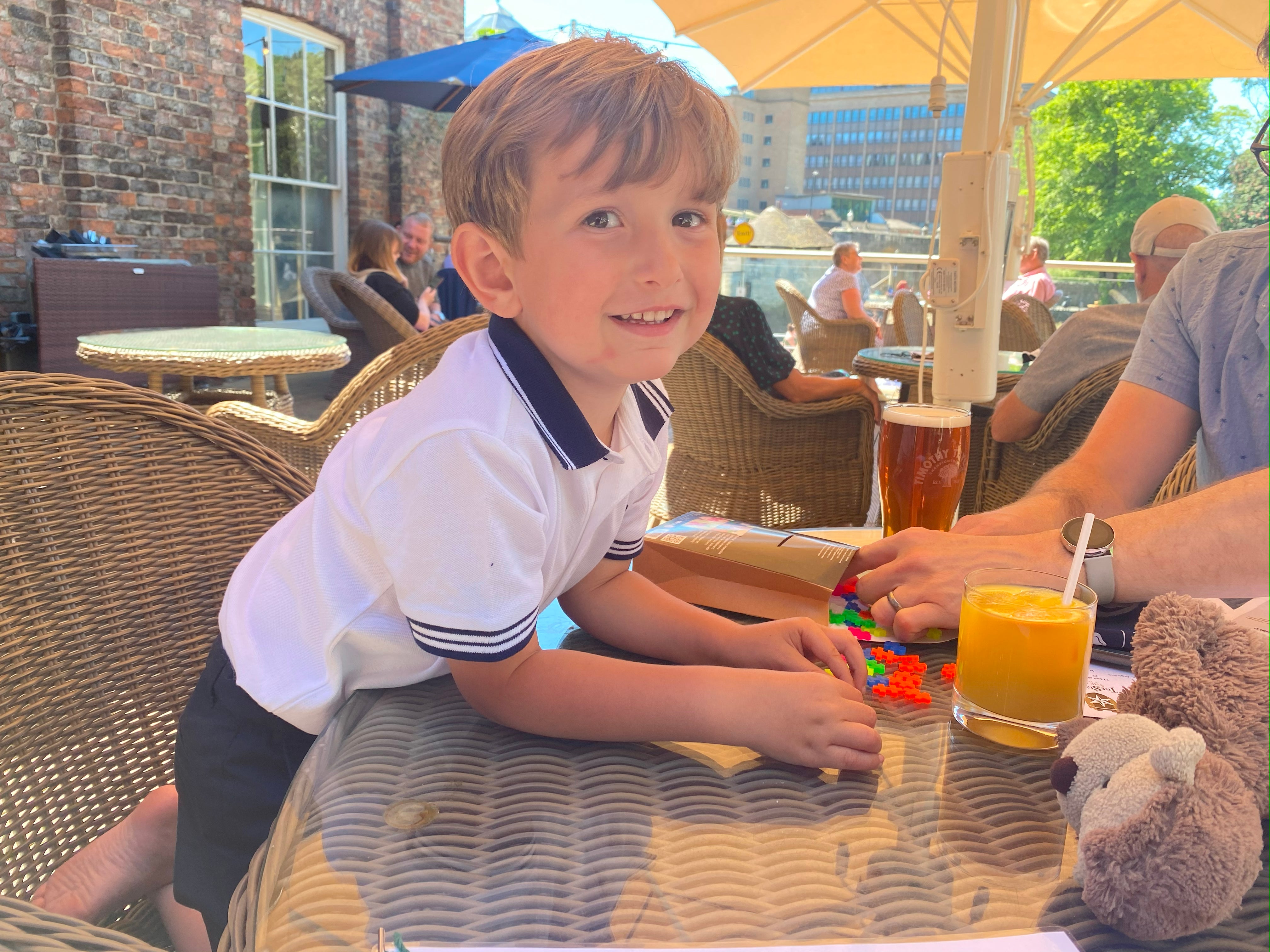 <p>Family handout issued by Leigh Day Solicitors of Benedict Blythe, who died after a serious allergic reaction which caused him to collapse at school, an inquest has heard at Peterborough Town Hall</p>