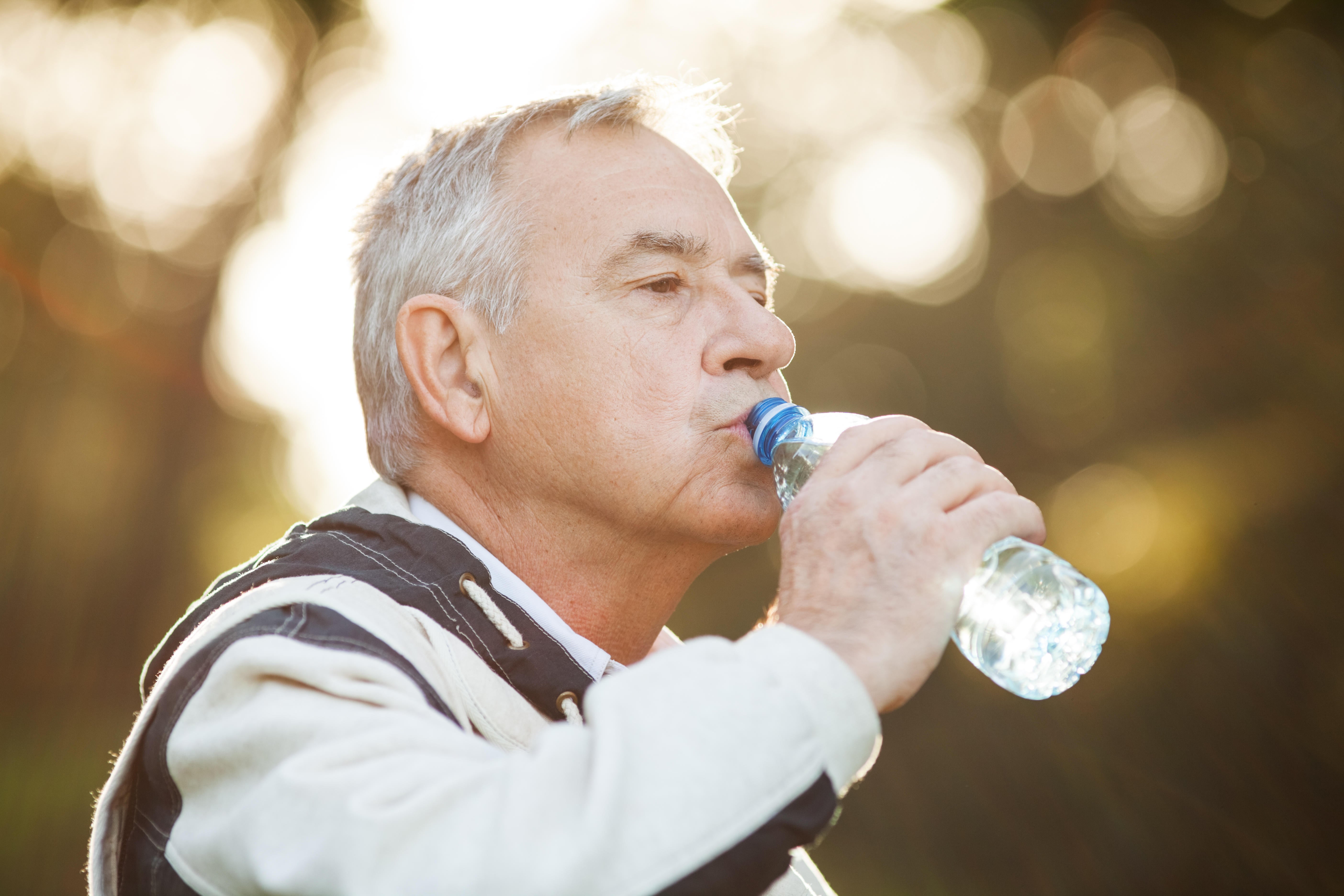 People should be drinking more water during a heatwave