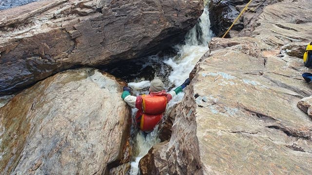 <p>It took 20 hours to rescue Valdas Bieliauskas from the Franklin River, but it cost him his leg</p>