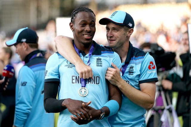 Archer will miss Monday’s training session but will be back on Tuesday as Woakes heaped praise on his England team-mate (John Walton/PA)