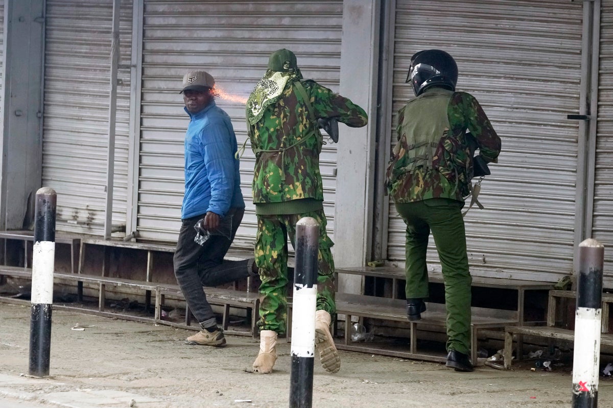 Kenyan civilian dies after being shot at close range by police during protests