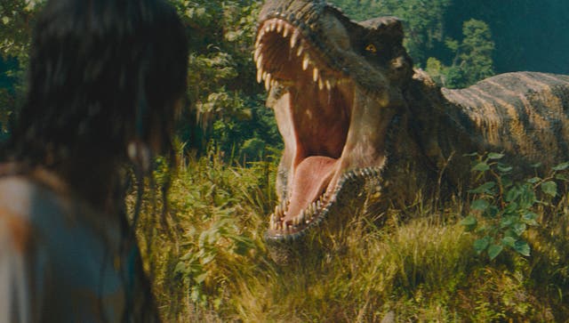 <p>A scene from Gareth Edwards’ ‘Jurassic World: Rebirth’</p>