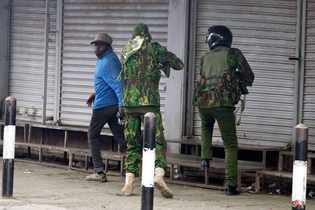 KENIA-POLICÍA-TIROTEO