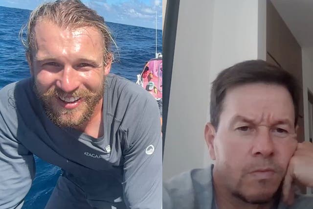 Actor Mark Wahlberg promised to keep in touch with the Maclean brothers (The Maclean Brothers/PA)