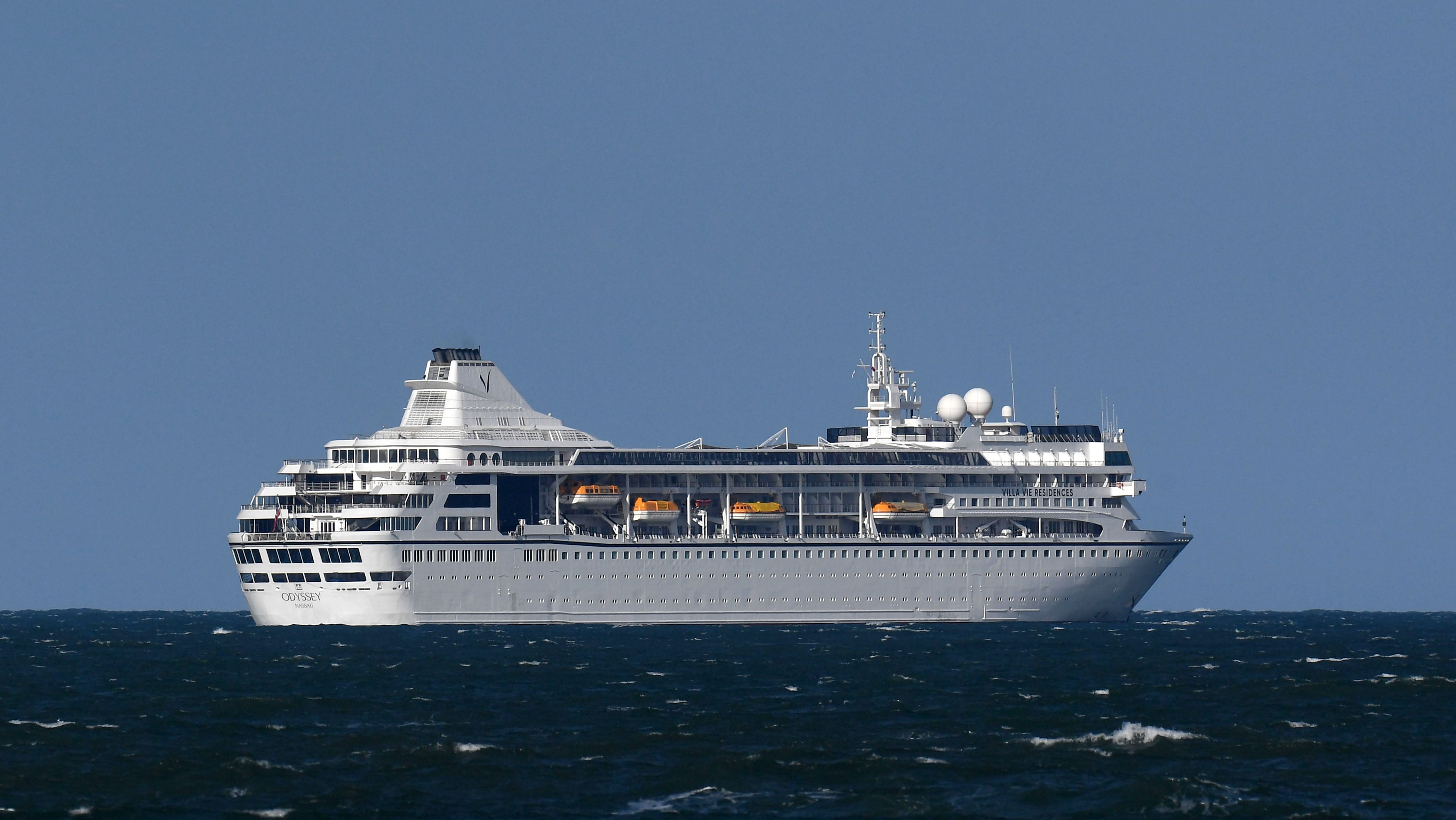 Sharon Lane joined Villa Vie’s Odyssey cruise ship earlier this month