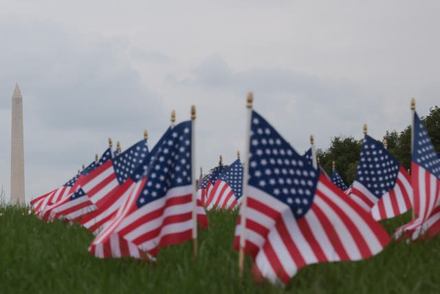 <p>Democrats and independents are less prideful to be American than ever before, according to a new poll</p>