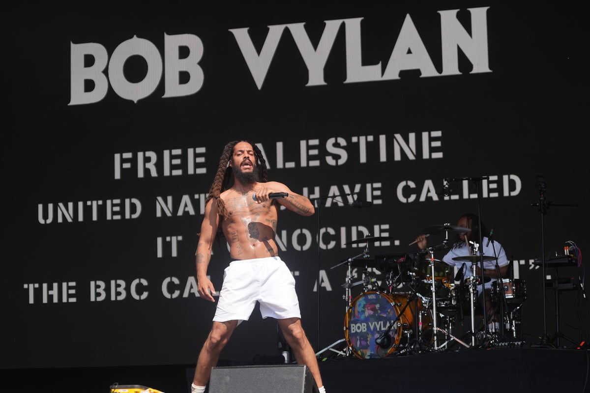 Bob Vylan share lengthy statement after Glastonbury boss calls onstage remarks ‘appalling’ 