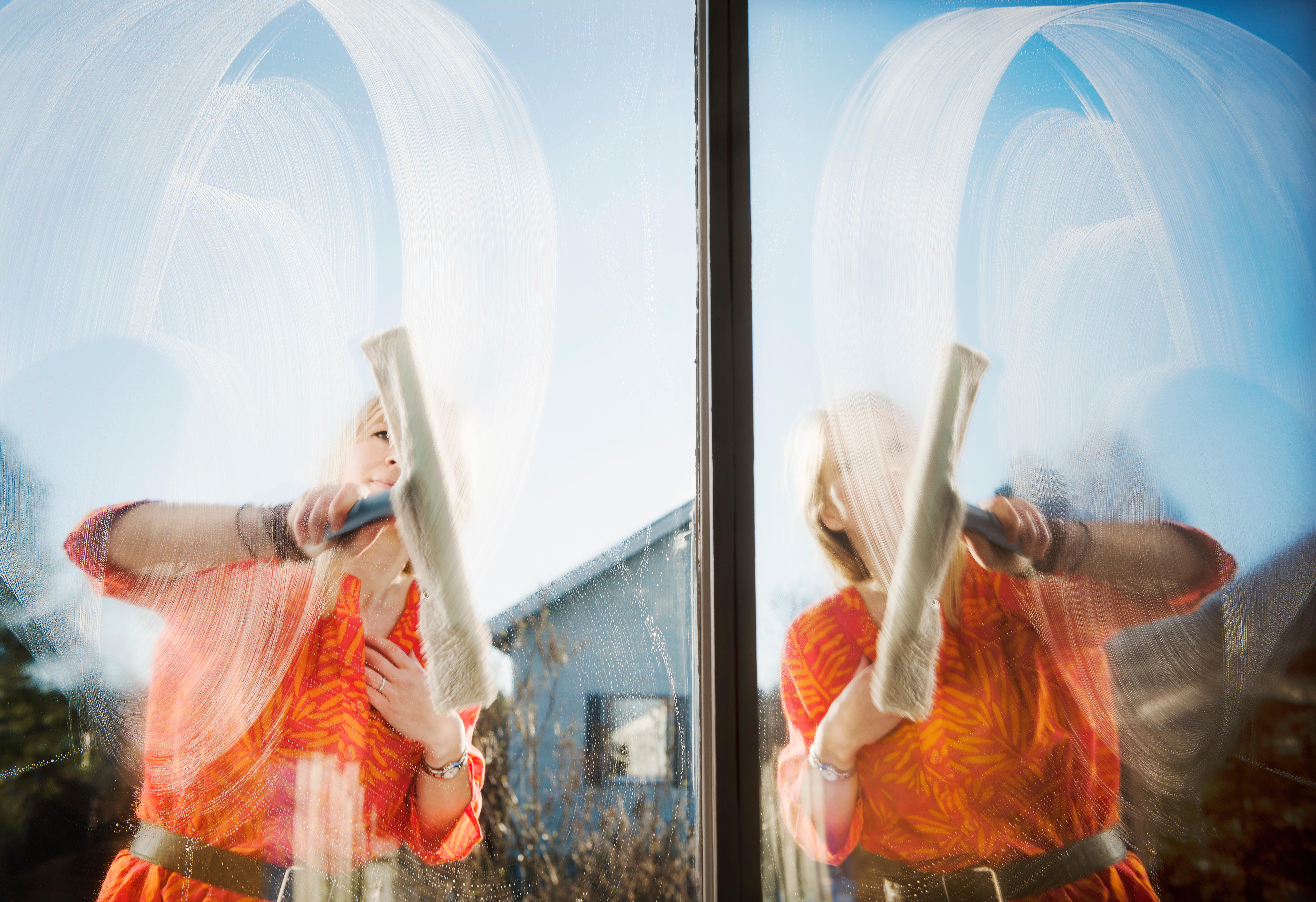 Some products will leave your windows looking streaky