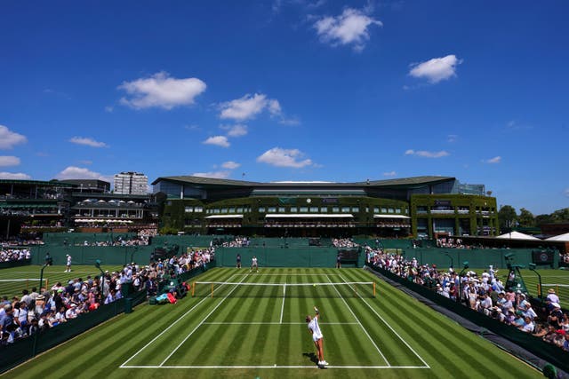 APTOPIX Britain Wimbledon Tennis