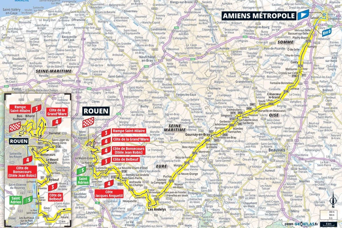Tour de France stage four preview: Dream day for breakaway artists on climb-heavy stage
