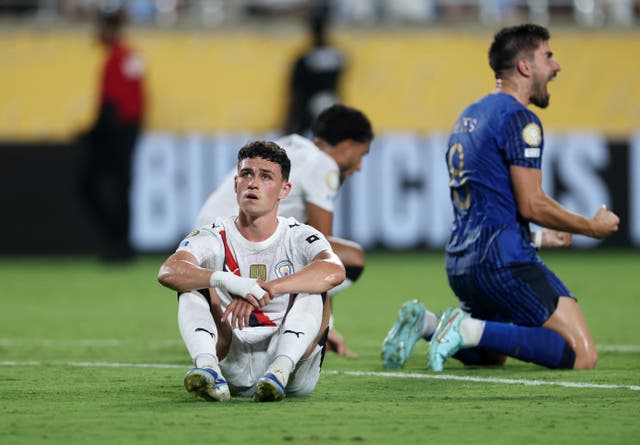 <p>Man City lost to Al Hilal at the Club World Cup</p>