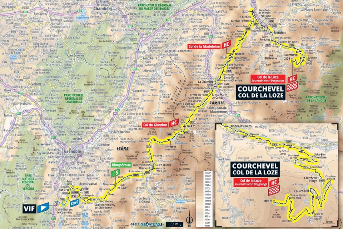 Tour de France stage 18 preview: Battle for yellow jersey to ignite on ‘queen stage’ through the Alps