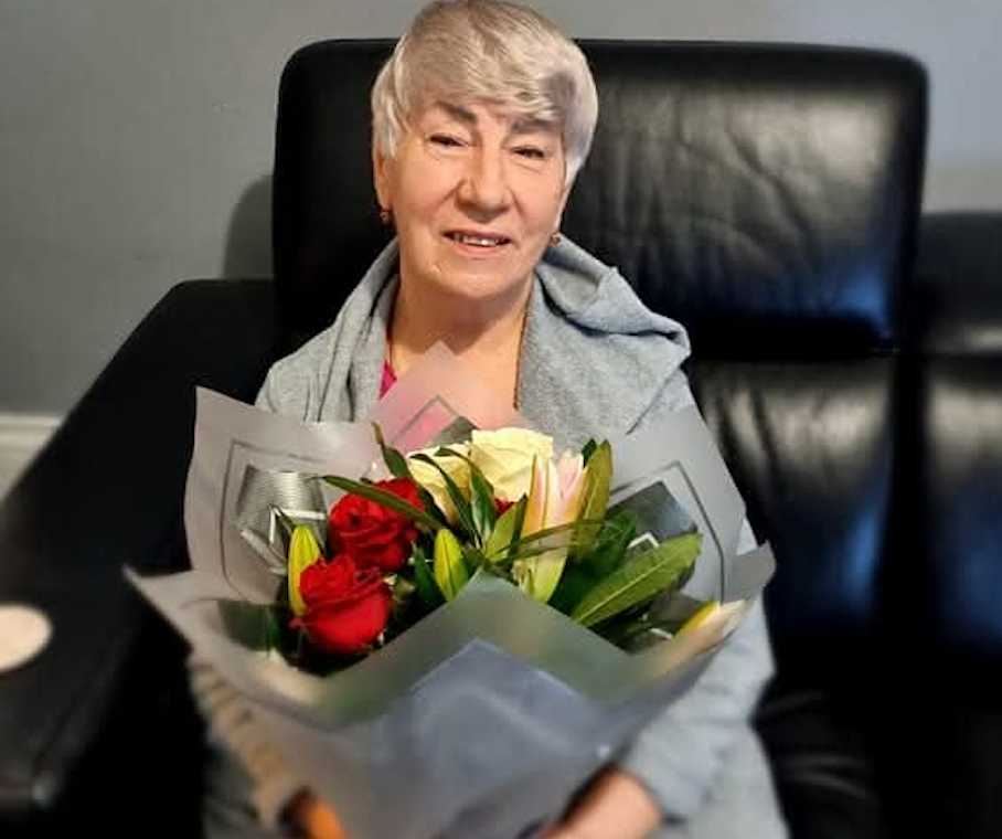 Liudmyla was refused to board their UK-bound flight.