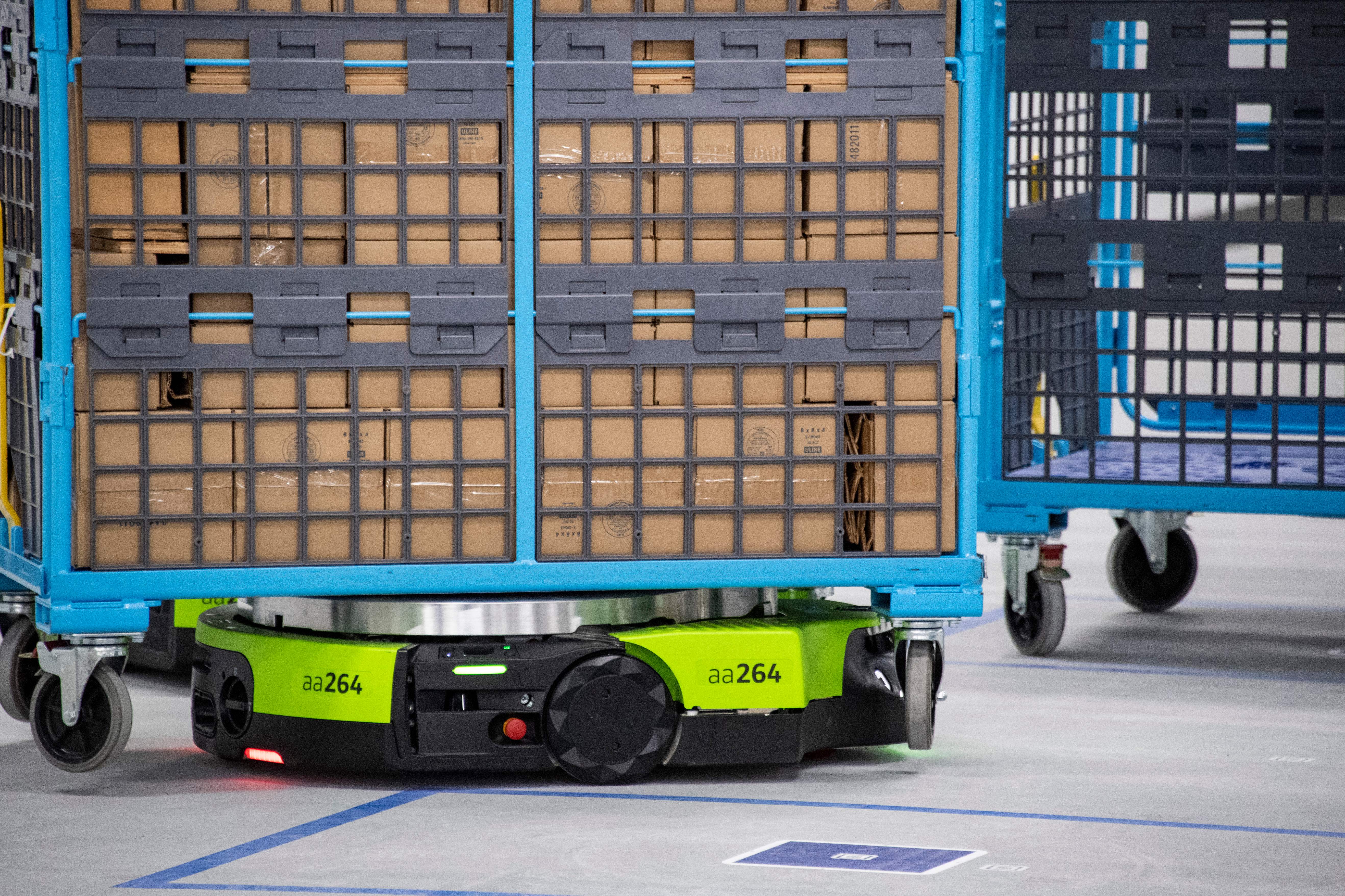 Delivery productivity has significantly increased, with the number of packages shipped per employee each year rising from about 175 in 2015 to nearly 3,870