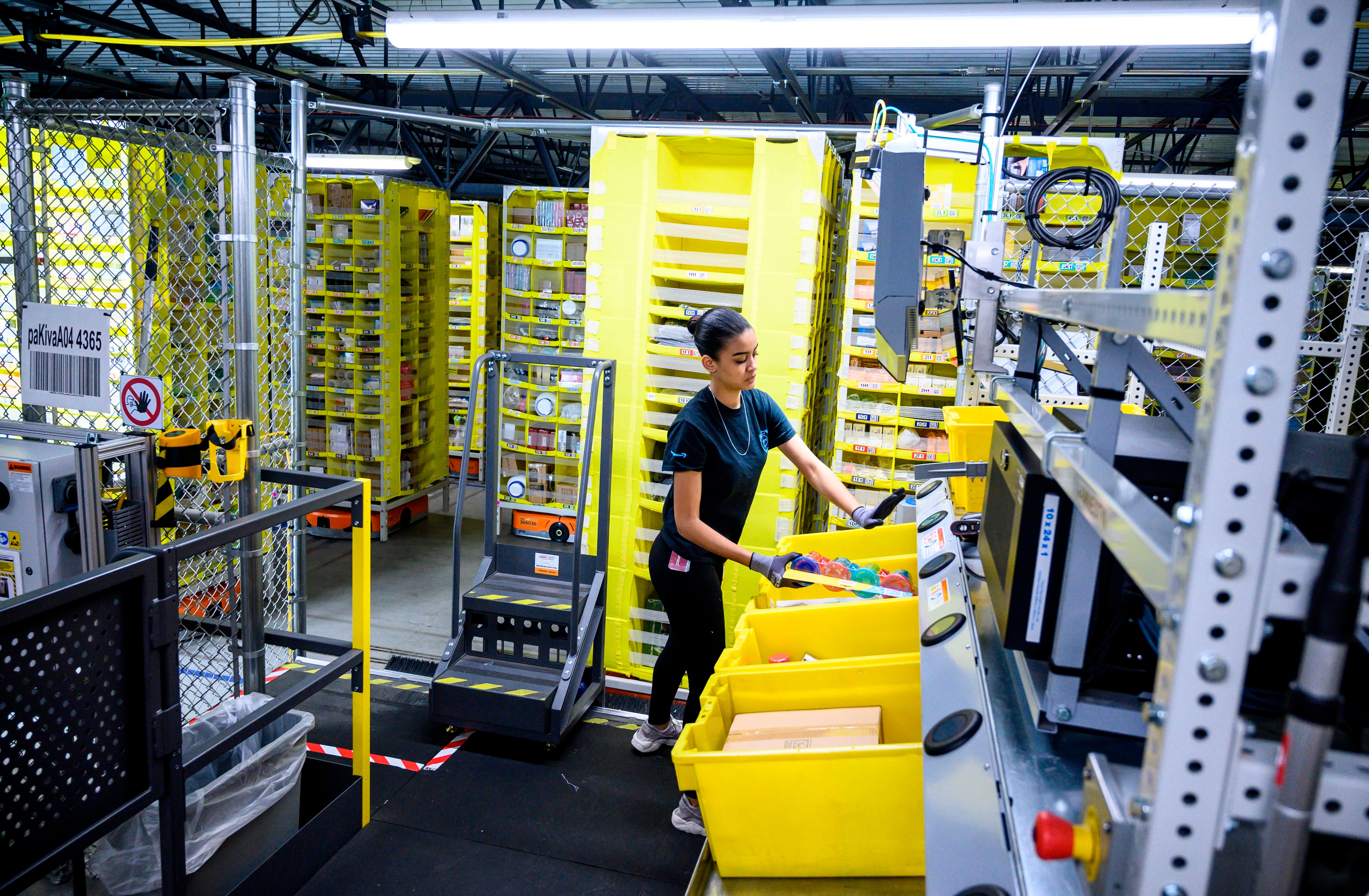Amazon Robotics Chief Tye Brady said robots are meant to assist, not replace, workers