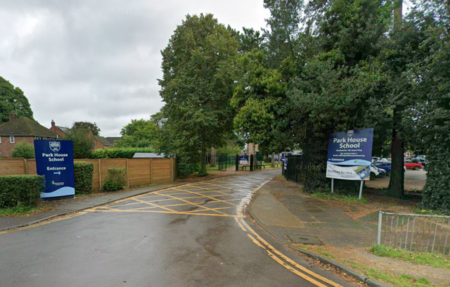 <p>Park House School in Newbury has been closed for the day following the incident</p>