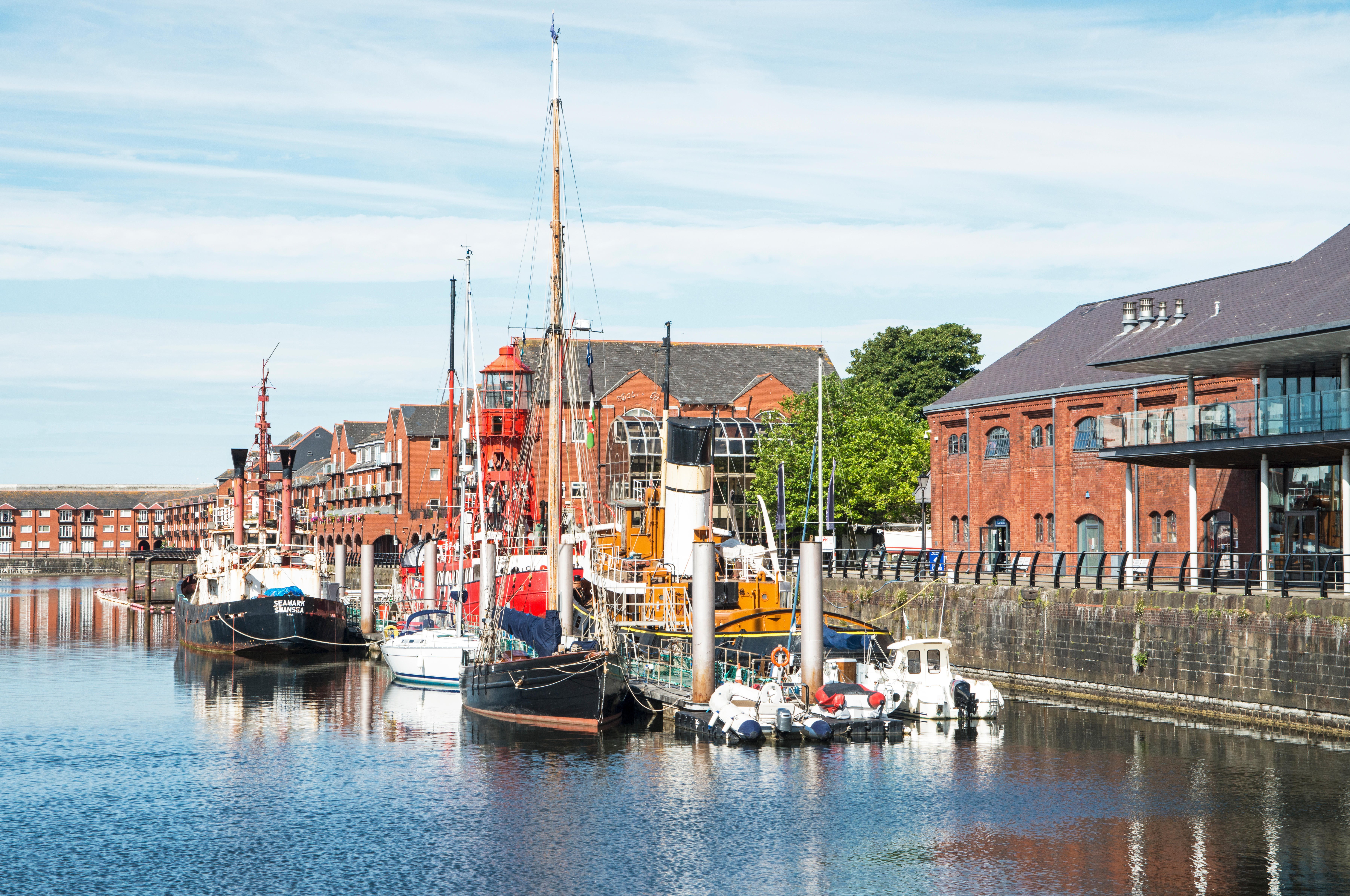 Swansea is alive with history, art and theatre