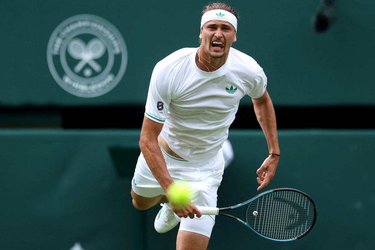 Wimbledon 2025 live: Third seed Zverev on brink of shock exit with Draper on next