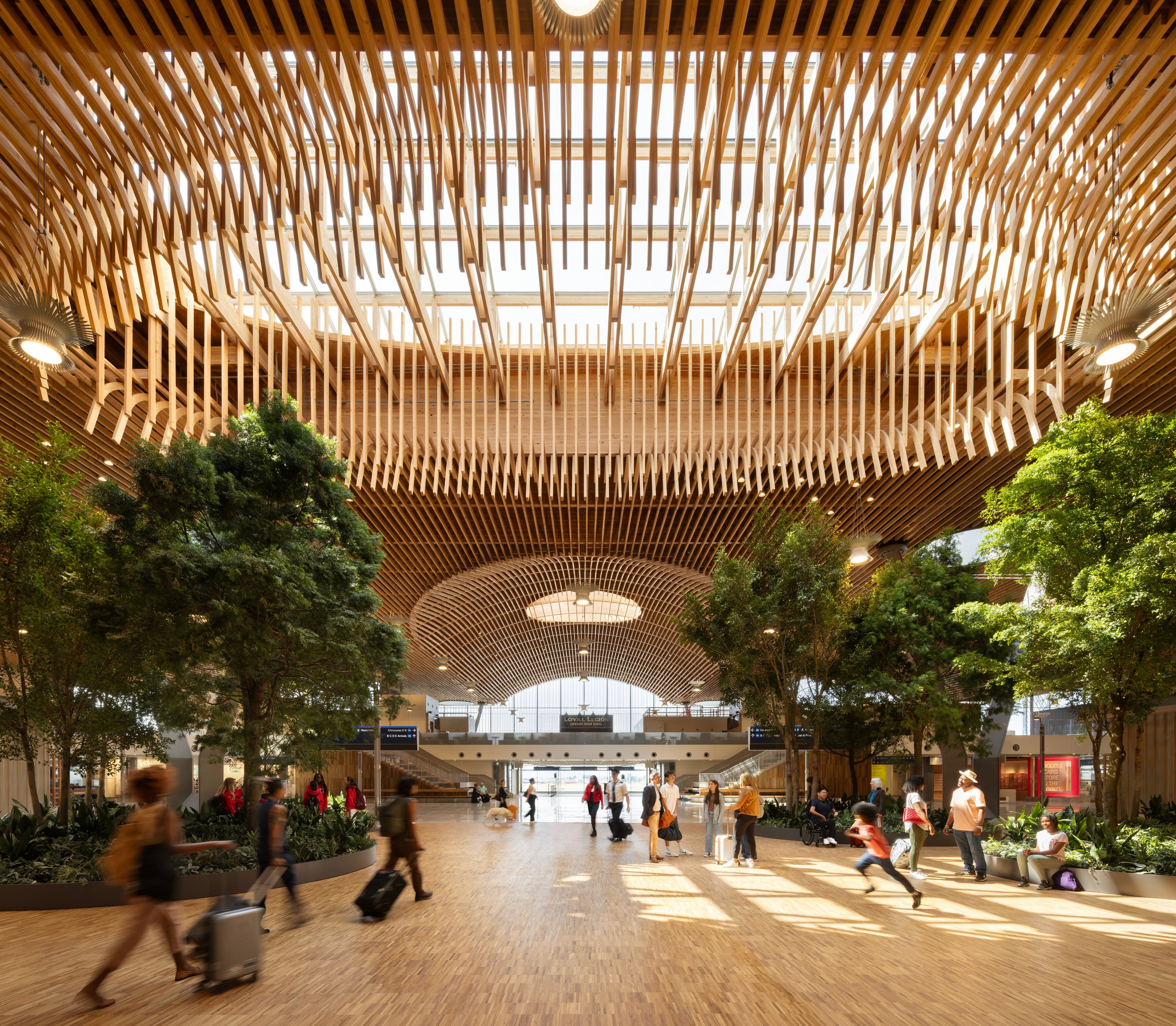 The Prix Versailles judges describe Portland's new Main Terminal, designed by Oregon's ZGF, as 'spectacular'