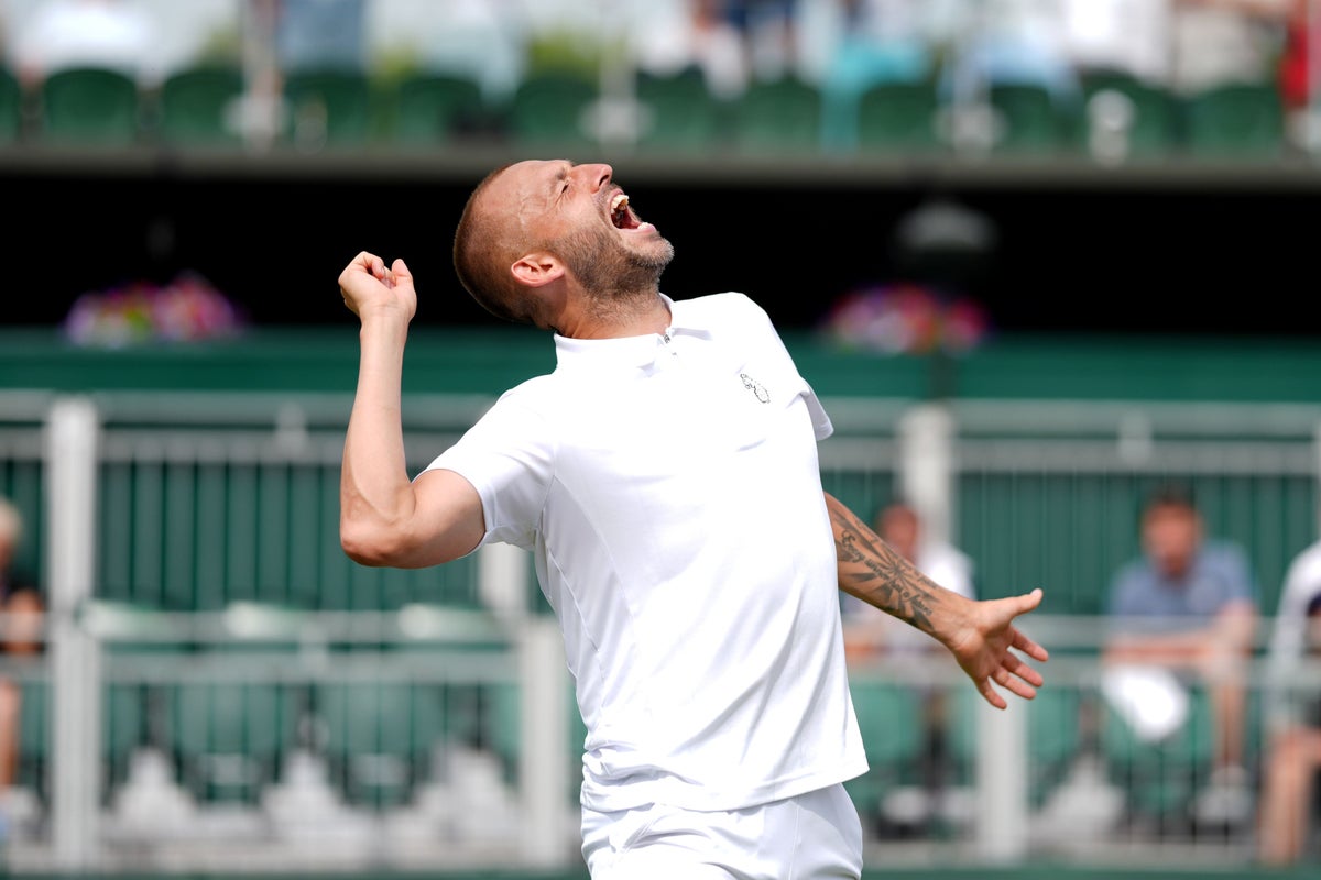 Dan Evans Wins Wimbledon Round One, Eyes Djokovic Second Round Clash