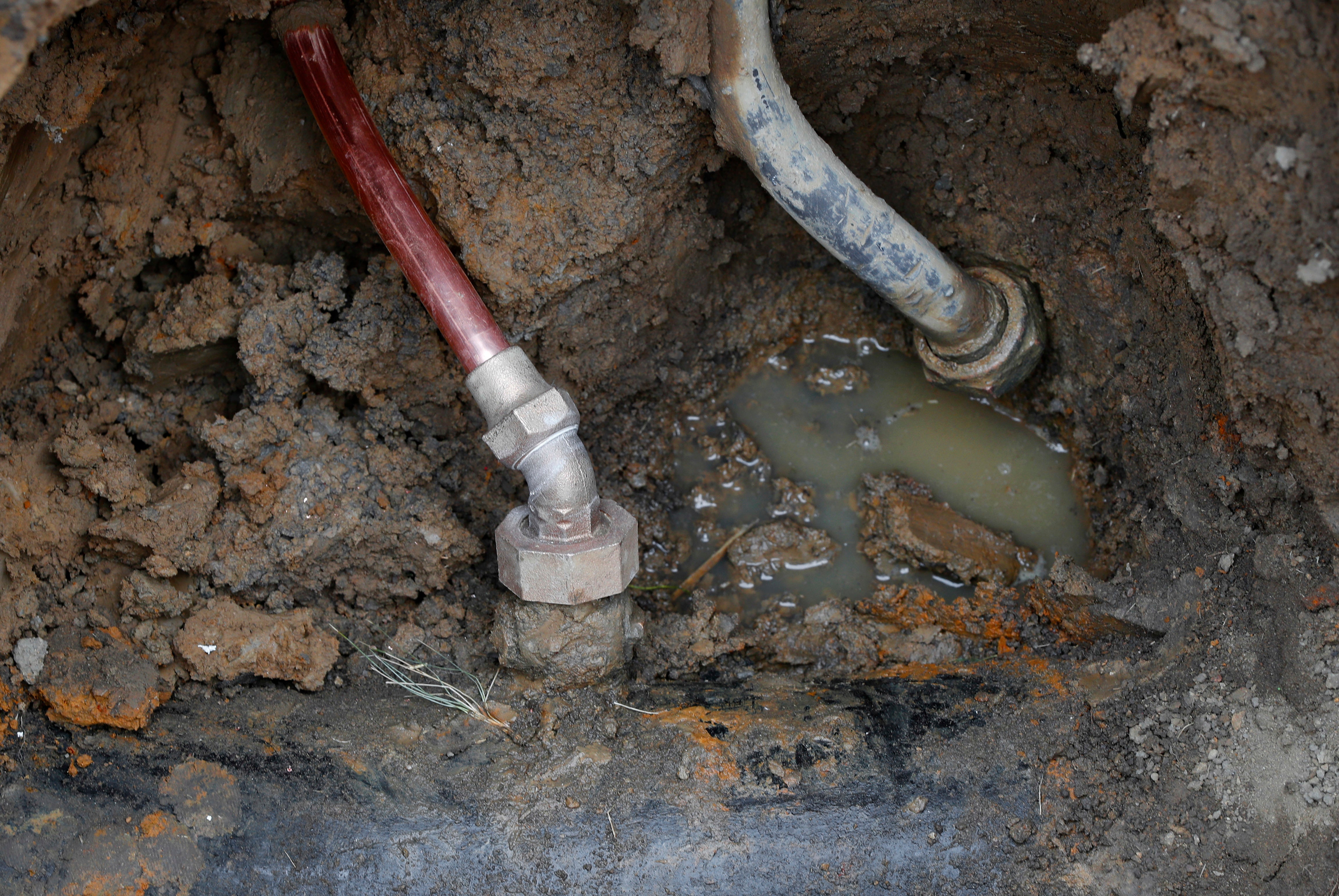The effort to replace pipes has taken years. It stalled during the pandemic and allegedly due to poor management