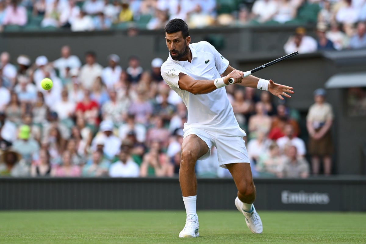Wimbledon 2025 live: Gauff beaten in first round, Djokovic loses second set on Centre Court