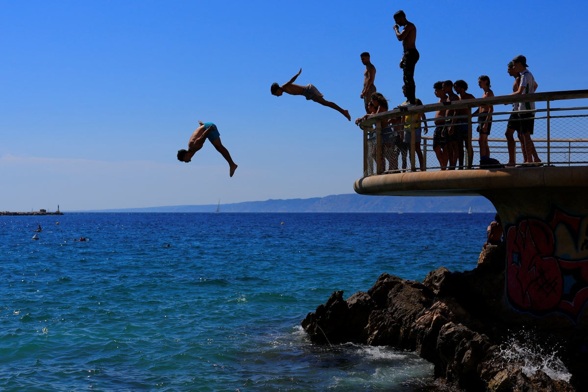 Mediterranean Sea hits record 30C as marine heatwave puts species at risk