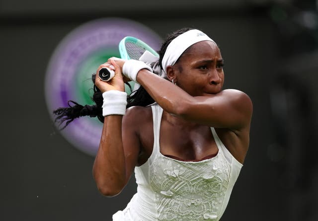 <p>Coco Gauff crashed out of Wimbledon in the first round</p>
