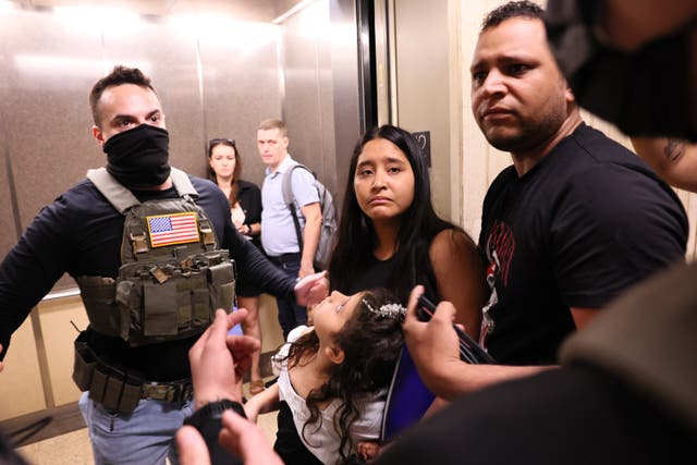 <p>A poll has found that more than half of Americans think ICE has gone too far when it comes to arresting migrants. It comes as the Trump administration has promised to deliver the largest deportation operation in America’s history.</p>