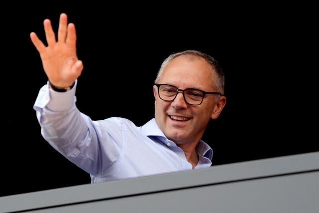 Stefano Domenicali, pictured, and several F1 drivers will be hosted by Sir Keir Starmer in a Downing Street reception on Wednesday (Bradley Collyer/PA)