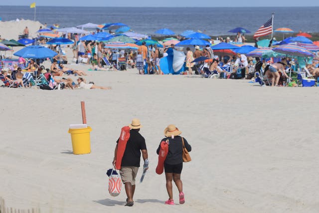 <p>High bacteria levels have forced beaches in several states to close ahead of the Fourth of July weekend</p>