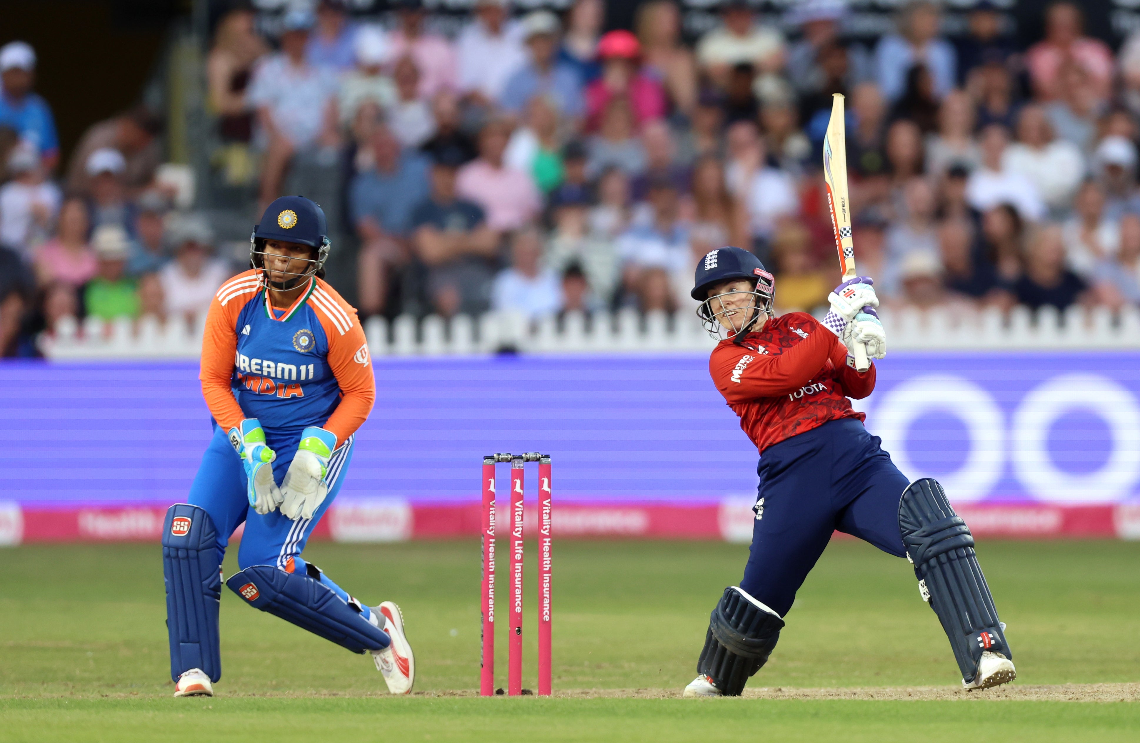 Batter Tammy Beaumont will lead England in the third T20I