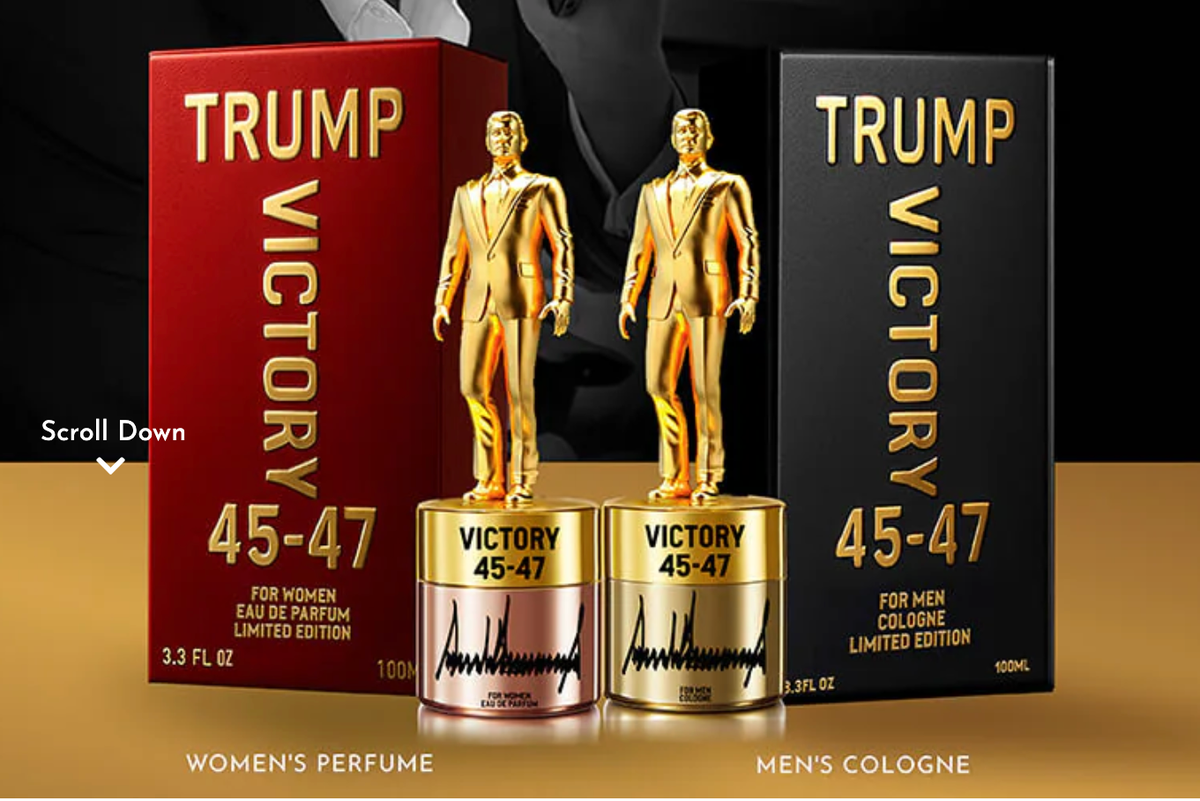 The attar of the deal: Now you can smell like Trump as president hawks perfume