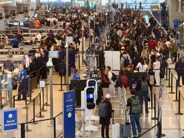 <p>The Transportation Security Administration has seen a historic surge in airline travel, with six record-high days already reached this year</p>