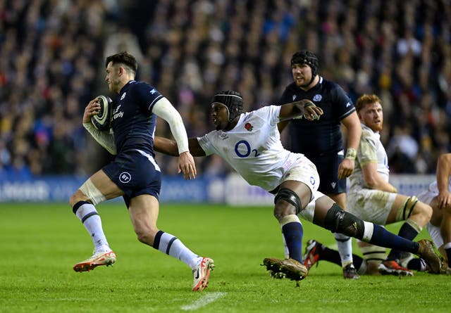 <p>Blair Kinghorn and Maro Itoje have been opponents on plenty of occasions but are now Lions team-mates</p>