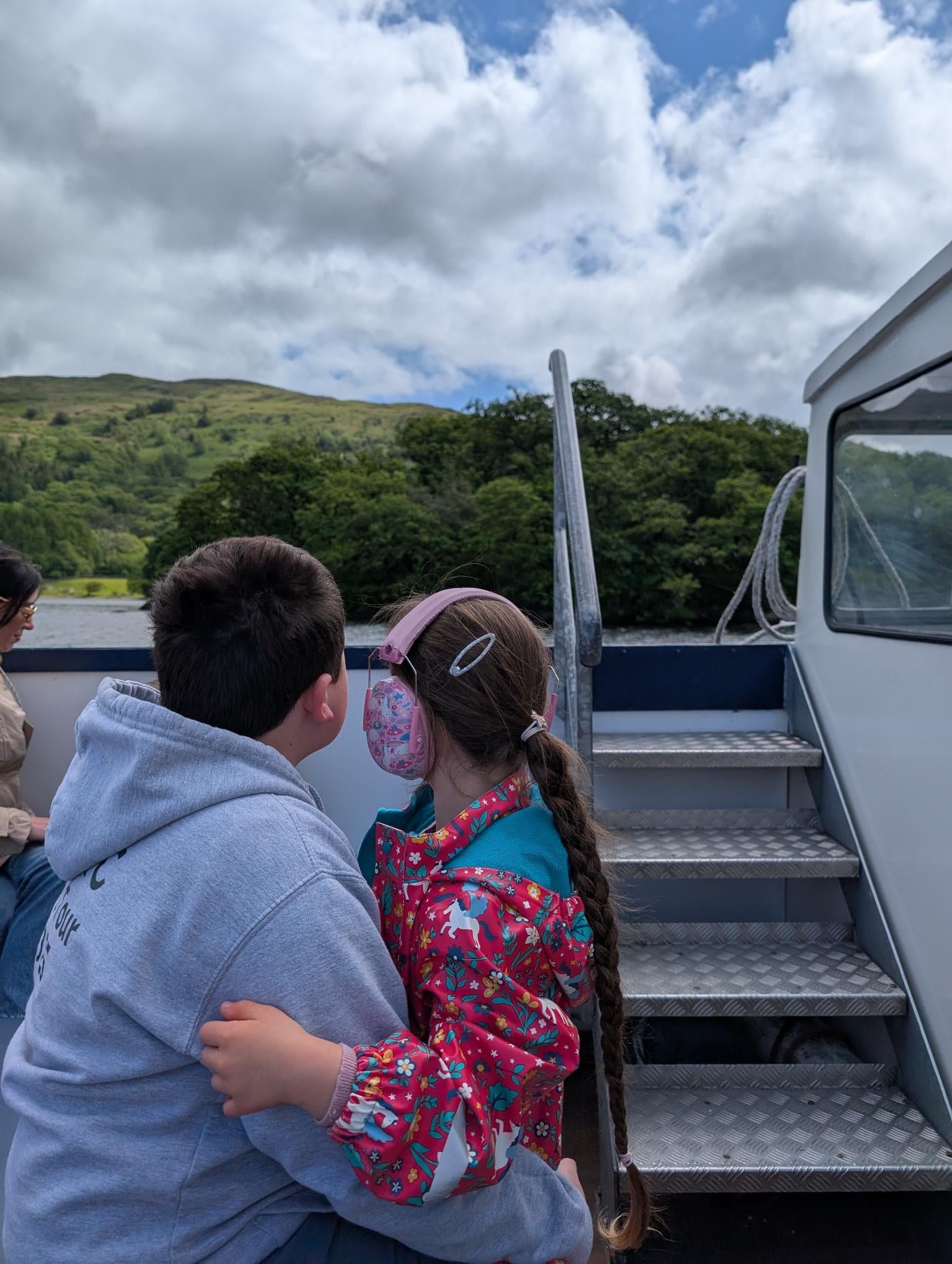 Alice and Henry take to the water in Coniston