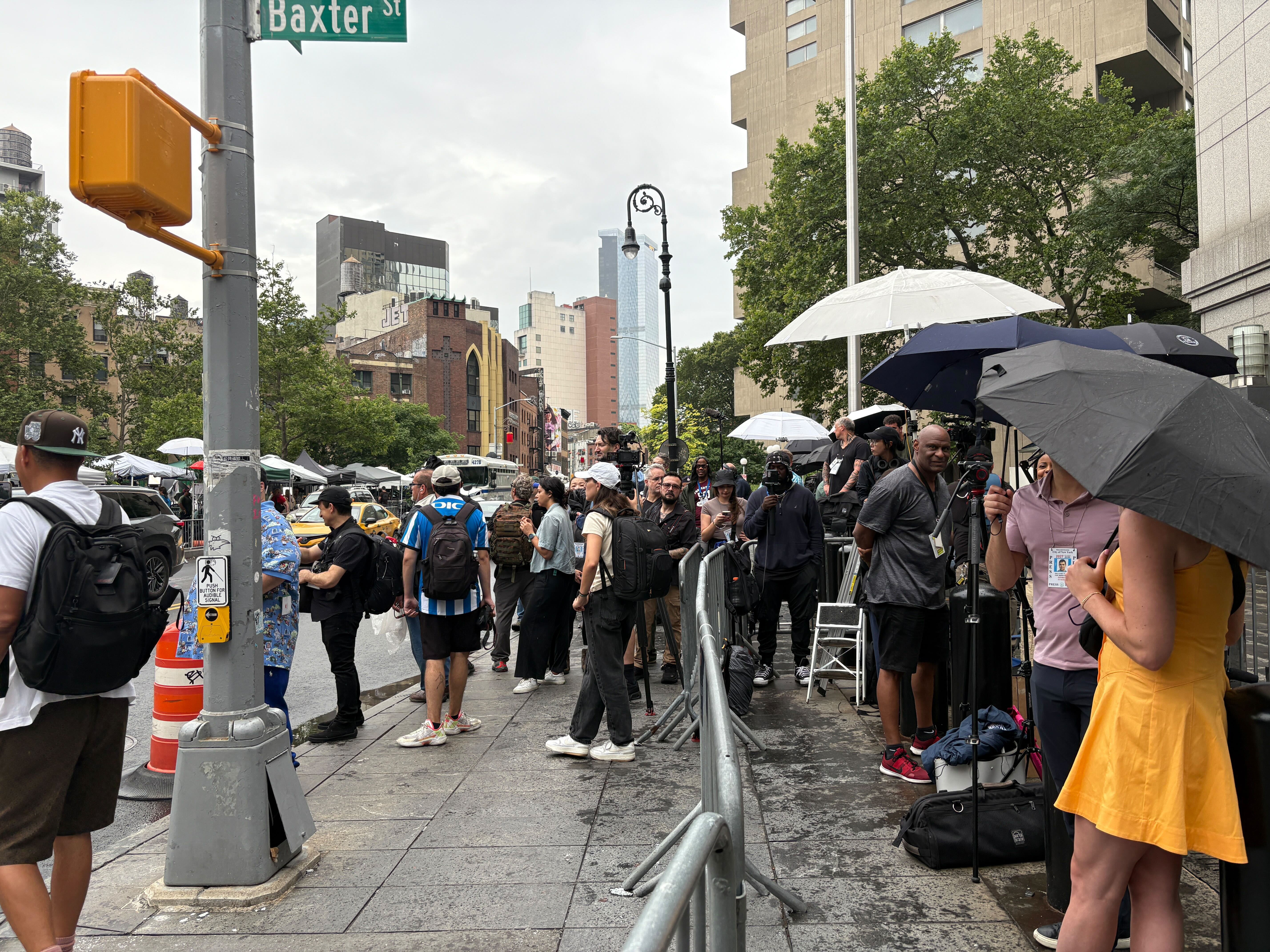 Scenes outside court for Sean 'Diddy' Combs trial July 2
