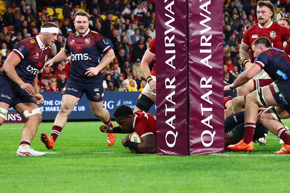 Lions Captain Maro Itoje Leads 52-12 Queensland Reds Rout