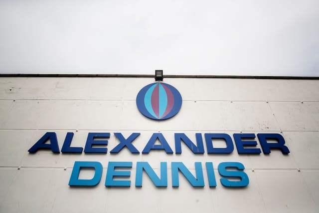 About 400 jobs are at risk at the company’s two Scottish sites (Jane Barlow/PA)