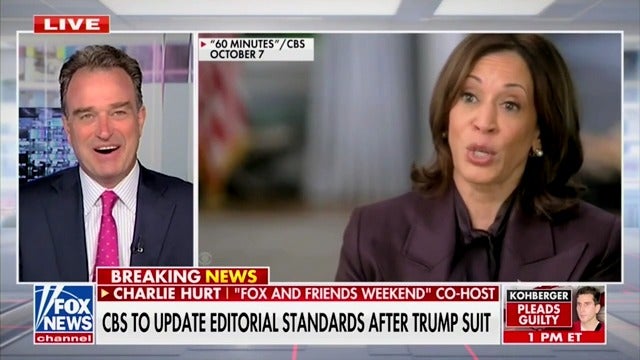 Fox News host Charlie Hurt says that Paramount paying Donald Trump $16 million to make his ‘meritless’ lawsuit go away shows ‘you actually can go against the system.’