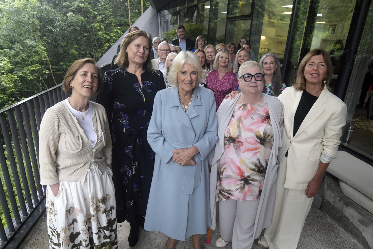 Queen Camilla Visits Maggie's Cancer Centres, Meets Patients in Scotland