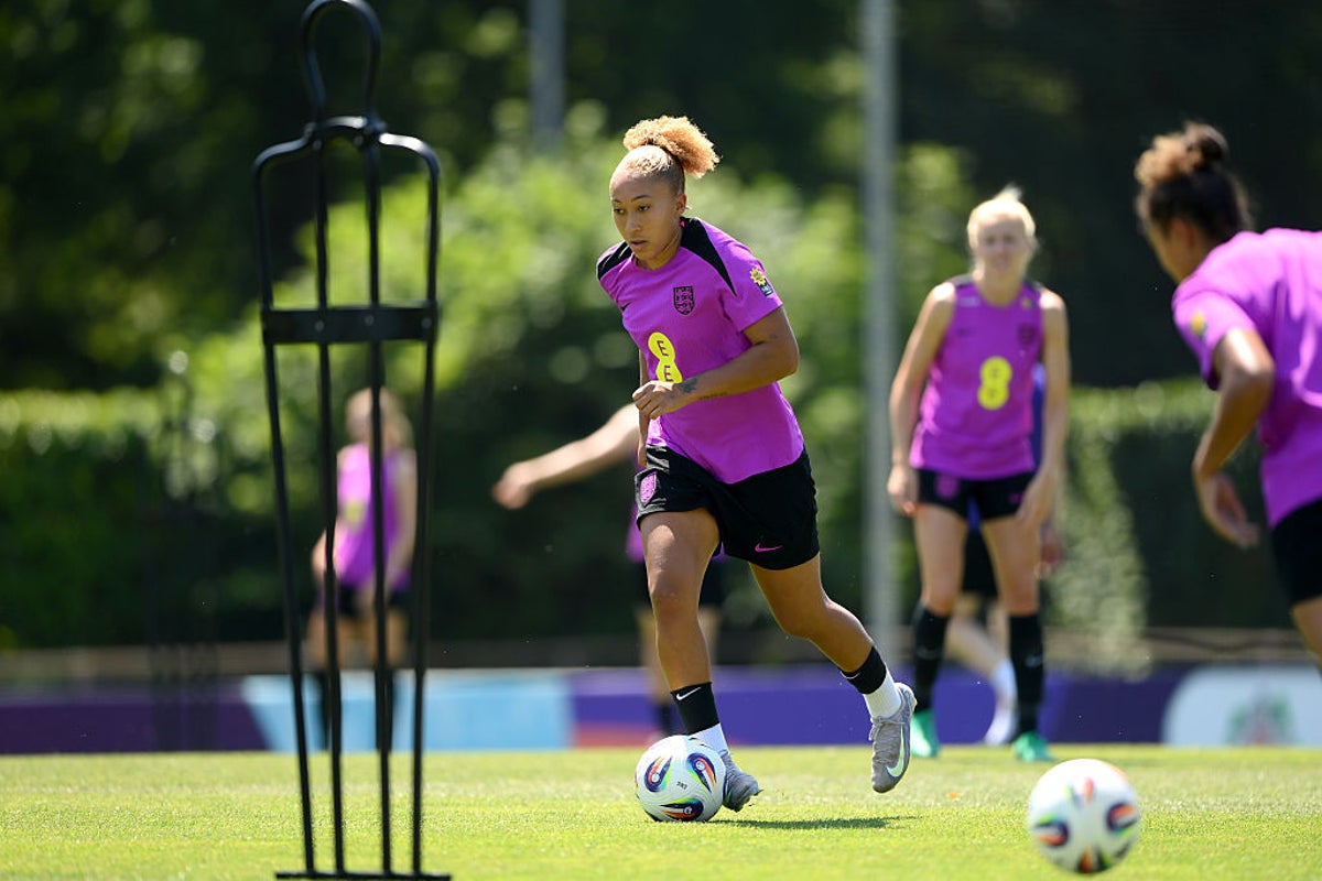 Euro 2025 live: England build up to opening game against France and Lauren James update