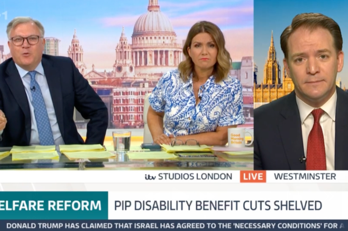 Good Morning Britain’s Ed Balls in fiery clash with Tory MP for ‘waffling’ over welfare cuts