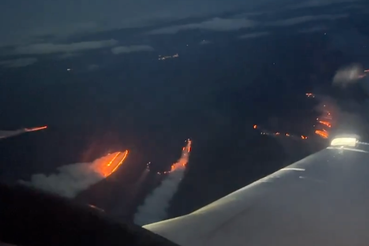 Dava Fire Dava Moor: Plane passenger’s video captures vast spread of Scottish ...