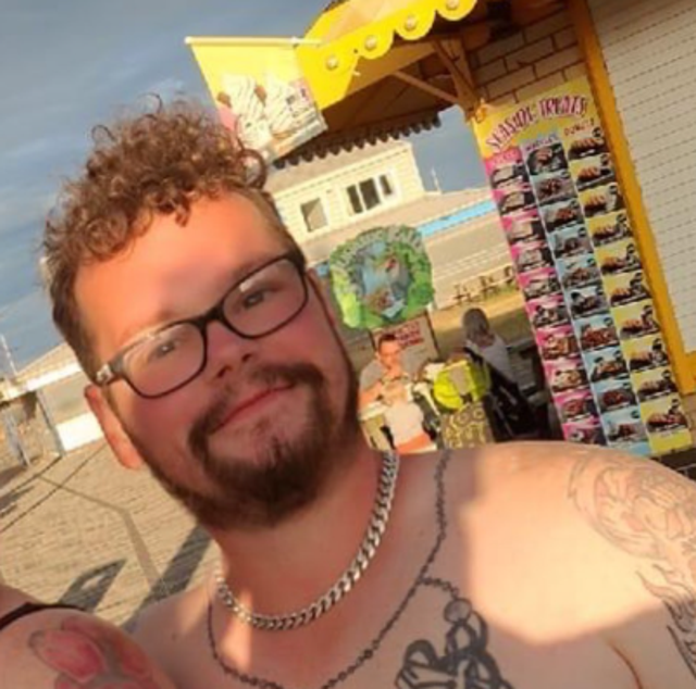 <p>Aaron Keightley, 29, died after getting into difficulty in the sea</p>