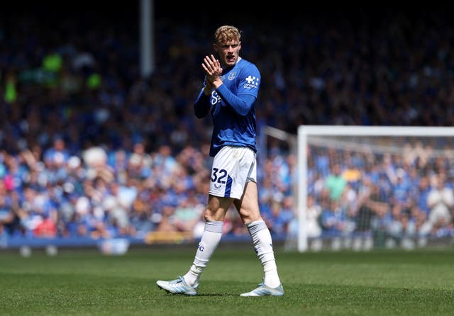 <p>Jarrad Branthwaite has signed a new deal at Everton</p>