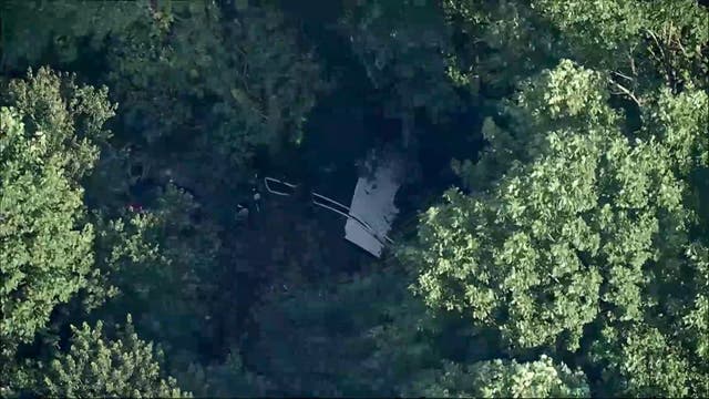 <p>Multiple people were injured after a small plane crashed in New Jersey Wednesday</p>